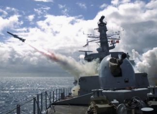 2018, Inggris Pensiunkan Rudal Harpoon GWS60 Harpoon launch