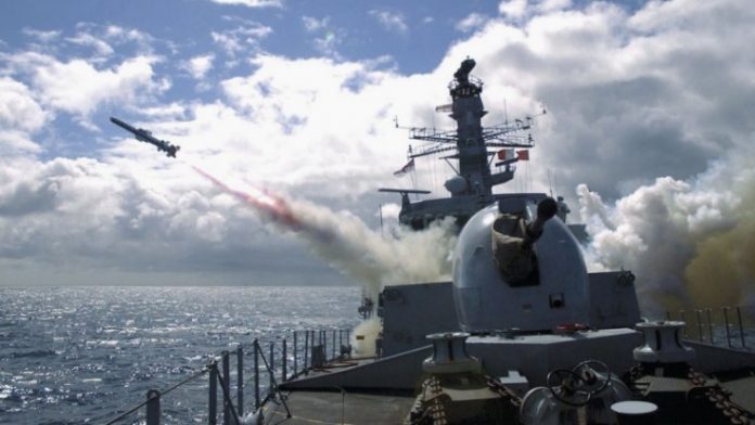 GWS60 Harpoon launch GWS60 Harpoon launch