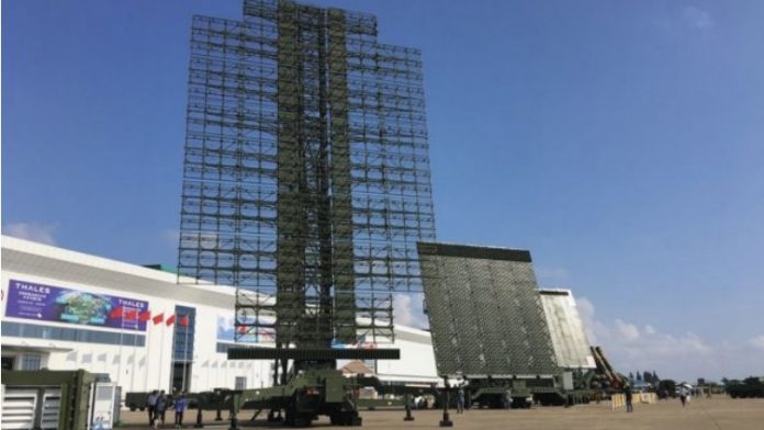 Radar anti pesawat siluman buatan Tiongkok Radar Anti Pesawat Tempur Siluman China
