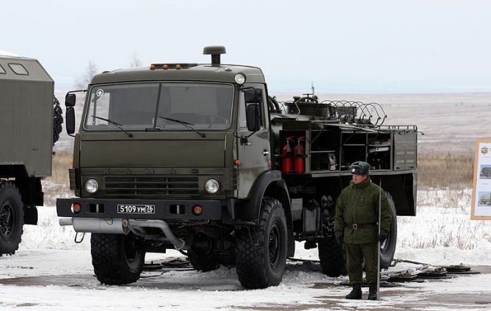 ARS-14KM, kendaraan dekontaminasi multi-peran milik pasukan proteksi Nubika Angkatan Bersenjata Rusia