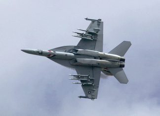 AS Setujui Penjualan Jet F/A-18E/F Untuk Kuwait Ilustrasi F/A-18E/F Super Hornet AL AS.
