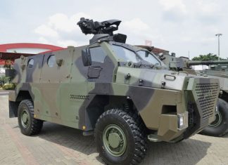 Indo Defence 2016 : PT Pindad Luncurkan MRAP Sanca Sanca MRAP di Indo Defence 2016