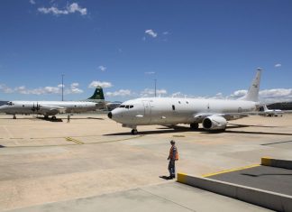Unit Pertama Pesawat P-8A Tiba Di Australia RAAF's New P-8A Poseidon