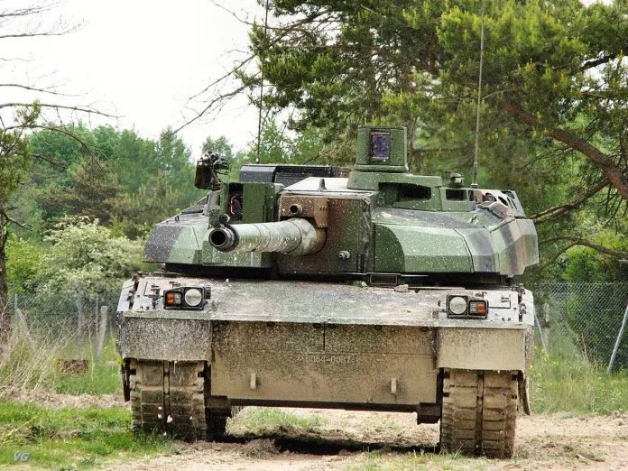 Ilustrasi MBT Leclerc