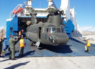 Yunani Terima Helikopter Angkut Berat CH-47 Chinook CH-47D Chinook milik Angkatan Bersenjata Yunani