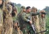 Instruktur Penembak Runduk Paskhas dengan Senjata Sniper AX308