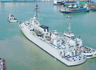 KRI Fatahillah 361 Selesaikan Mid Life Upgrade KRI Fatahillah 361 After MLU