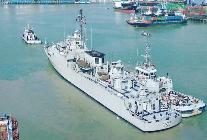 KRI Fatahillah 361 After MLU KRI Fatahillah 361 After MLU