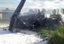 Pesawat Beechcraft TUDM Jatuh