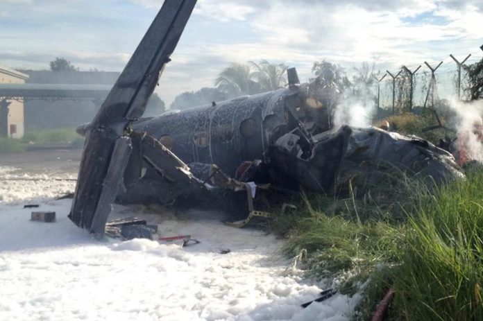 Pesawat Beechcraft TUDM Jatuh Pesawat Beechcraft TUDM Jatuh