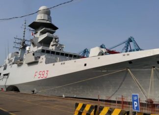 FREMM KUNJUNGI INDONESIA. VENI VEDI VECI? Fregat FREMM ITS Carabinier