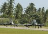 Ketika Hawk 209 TNI AU Digunakan Melawan GAM Hawk 109 dan Hawk 209 TNI AU. Kredit Foto: Ipenk666/Ifan Triyanto.