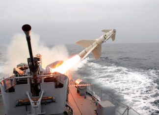 AGM-119 Penguin, Rudal Anti Kapal Buatan Norwegia Rudal AGM-119 Penguin meluncur dari KCR Kartal milik AL Turki