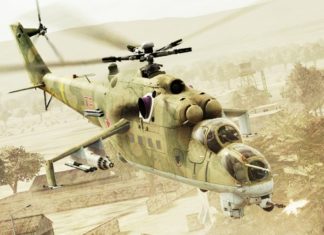 Helikopter tempur Rusia Mil Mi-24 Hind