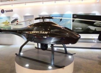 Drone Saab Skeldar V-200 Dilengkapi dengan Sensor Avenger II skeldar 3