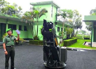 Mortir Mekatronik 81mm Buatan Litbang TNI AD mortir mekatronika 1