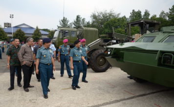 Serah Terima Alutsista Baru Marinir