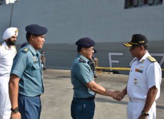 Kapal Perang India Lanjutkan Perjalanan Ke Australia Kapal Perang India Lanjutkan Perjalanan Ke Australia