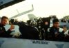 Mengenal RIO Pesawat Tempur F-14 Tomcat LTJG Nick "Goose" Bradshaw merupakan RIO dari Maverick di Film TOPGUN.