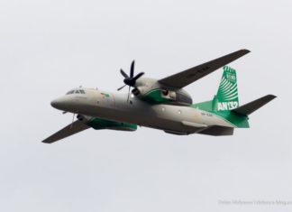 Pesawat Angkut Antonov An132D Memulai Debut Di Timur Tengah An132D Flying Straight