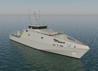 Timor Leste Beli Kapal Patroli Austal Guardian Class dari Australia Gambar Konsep kapal patroli pasifik kelas Guardian buatan Austal.