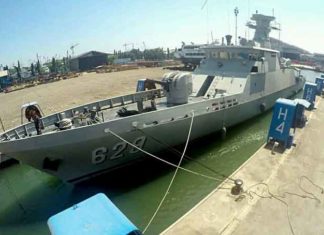 KRI Tombak, Salah Satu Kapal Yang Launcher Rudal C705 nya Dilepas dan Diganti CIWS Type630
