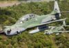 Super Tucano AU Brazil Tembak Jatuh Pesawat Pengangkut Kokain