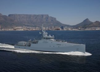 Afrika Selatan Pesan Kapal Patroli Buatan DAMEN Damen Stan Patrol 6211
