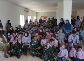 KUNJUNGAN FC CIMIC UNIT KE SEKOLAH LUAR BIASA AYT ASH SHAB & PANTI ASUHAN TIBNINE