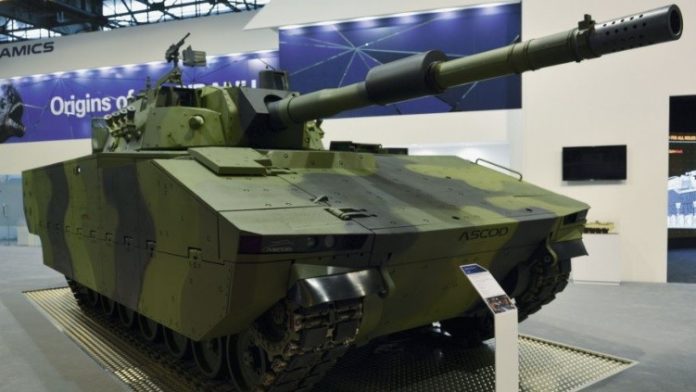 GDELS Tampilkan Tank Medium ASCOD MMBT Di Eurosatory 2018