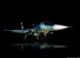 Su-34 Fullback Fighter Bomber Rusia, Penembus Pertahanan Musuh Sukhoi Su-34 Fullback