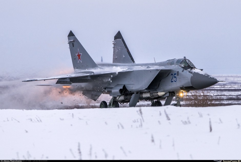 MiG-31 Foxhound yang bisa beroperasi di Siberia