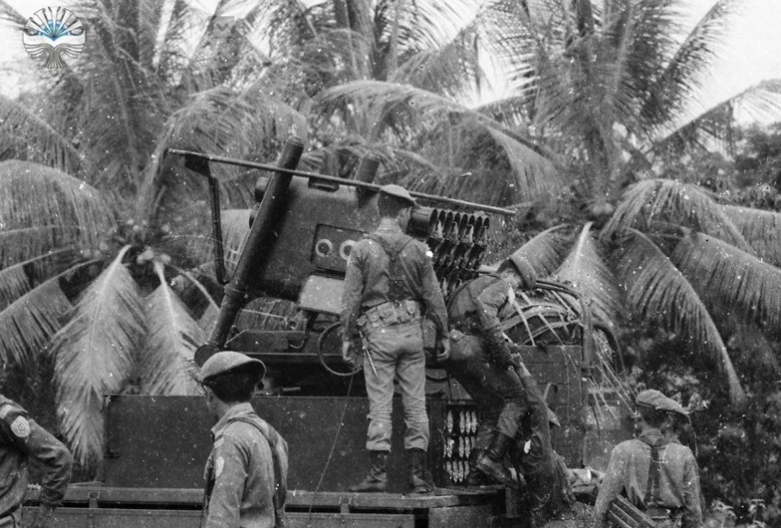 Foto latihan gabungan TNI 1969: RM-51 130mm MLRS