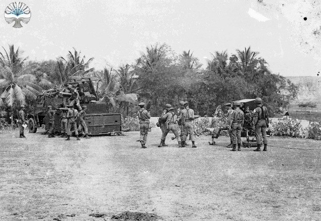 Foto latihan gabungan TNI 1969: RM-51 130mm MLRS