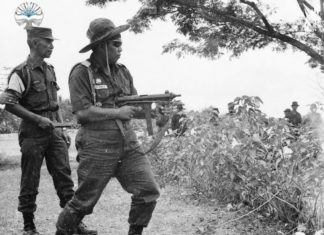 Foto latihan gabungan TNI 1969