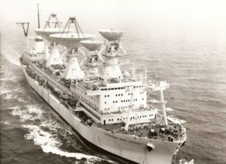 Arsip Foto Foto Kapal Pengendali Satelit Milik Soviet Kapal Pengendali Satelit Milik Soviet