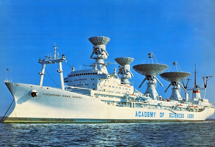 Kapal Pengendali Satelit Milik Soviet