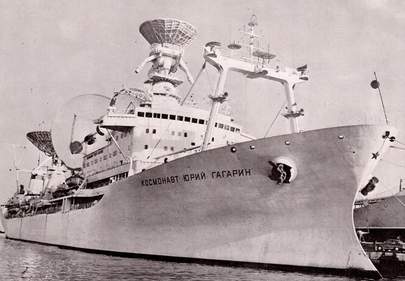 Kapal Pengendali Satelit Milik Soviet 