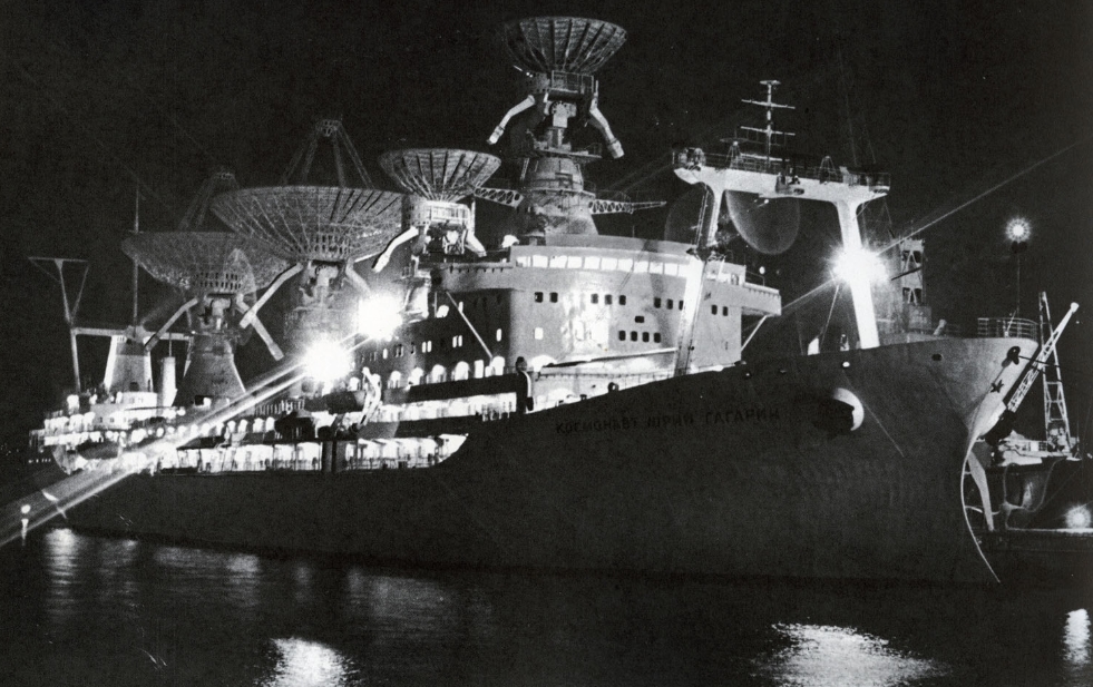 Kapal Pengendali Satelit Milik Soviet