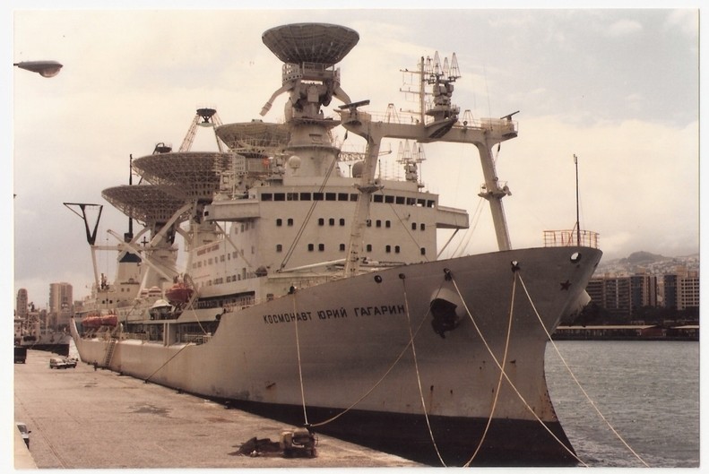 Kapal Pengendali Satelit Milik Soviet 