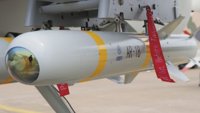 China Diam-Diam Luncurkan Rudal Presisi Baru AR-1B China Diam-Diam Luncurkan Rudal Presisi Baru AR-1B