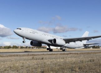 Pesawat Tanker A330 MRTT Untuk AU Korea Selatan Jalani Test Penerimaan