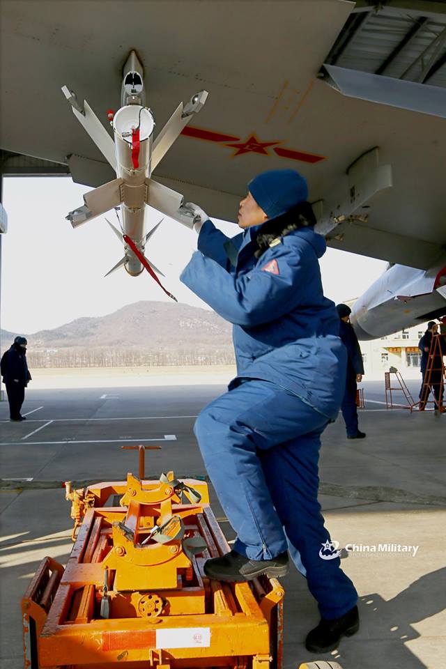 Foto foto J-11, Copy Su-27SK Flanker dari China