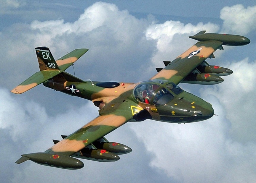 A-37 Dragonfly, Pesawat Perang Vietnam Spesialis COIN. 