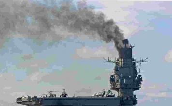 Kapal Induk Rusia Admiral Kuznetsov