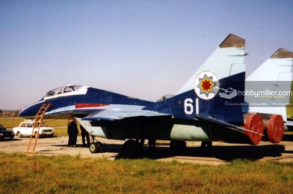Salah satu MiG-29 Moldova yang kemudian menjadi MiG-29 USAF