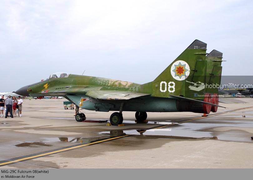MiG-29 eks Moldova di Wright-Patterson AFB, 2003