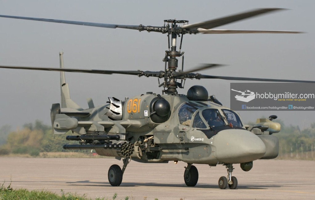 Foto Sangar Kamov Ka-52, Cocok Untuk Jadi Heli Kavaleri Udara Marinir