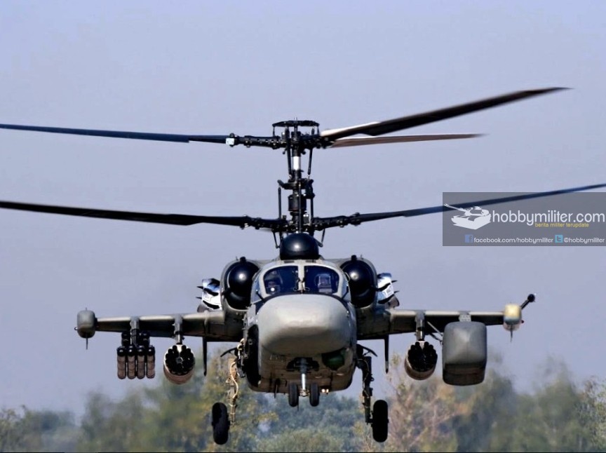 Foto Sangar Kamov Ka-52, Cocok Untuk Jadi Heli Kavaleri Udara Marinir