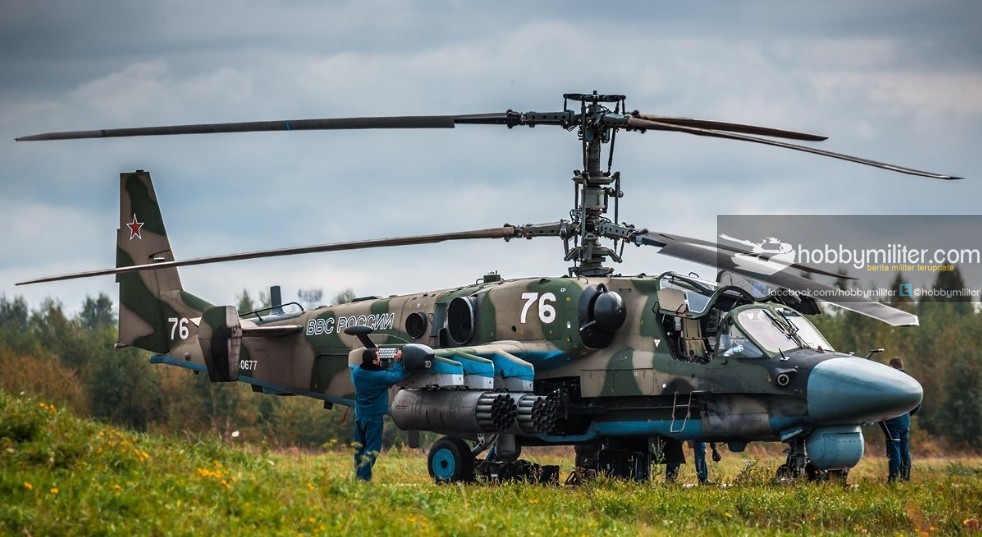 Foto Sangar Kamov Ka-52, Cocok Untuk Jadi Heli Kavaleri Udara Marinir